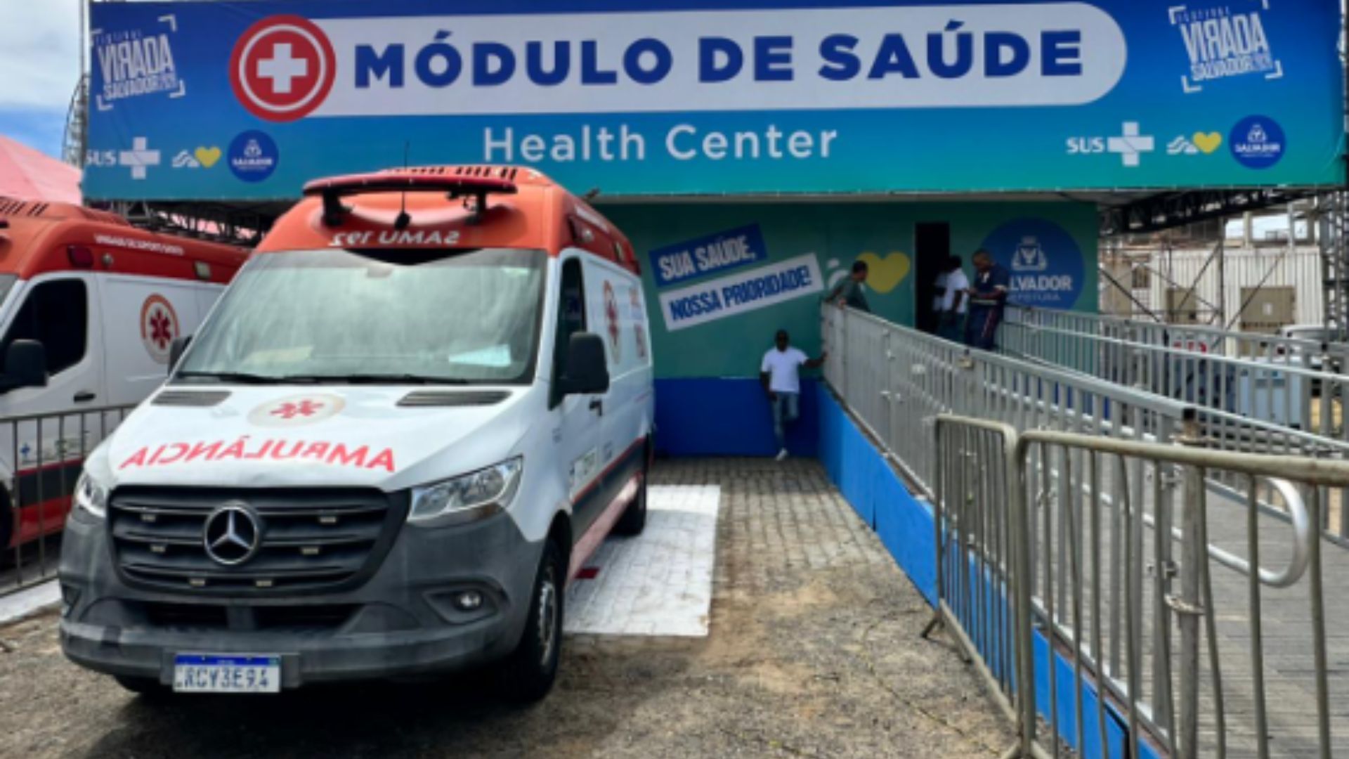 Opera&ccedil;&atilde;o no Festival Virada Salvador. Foto: Ascom SMS