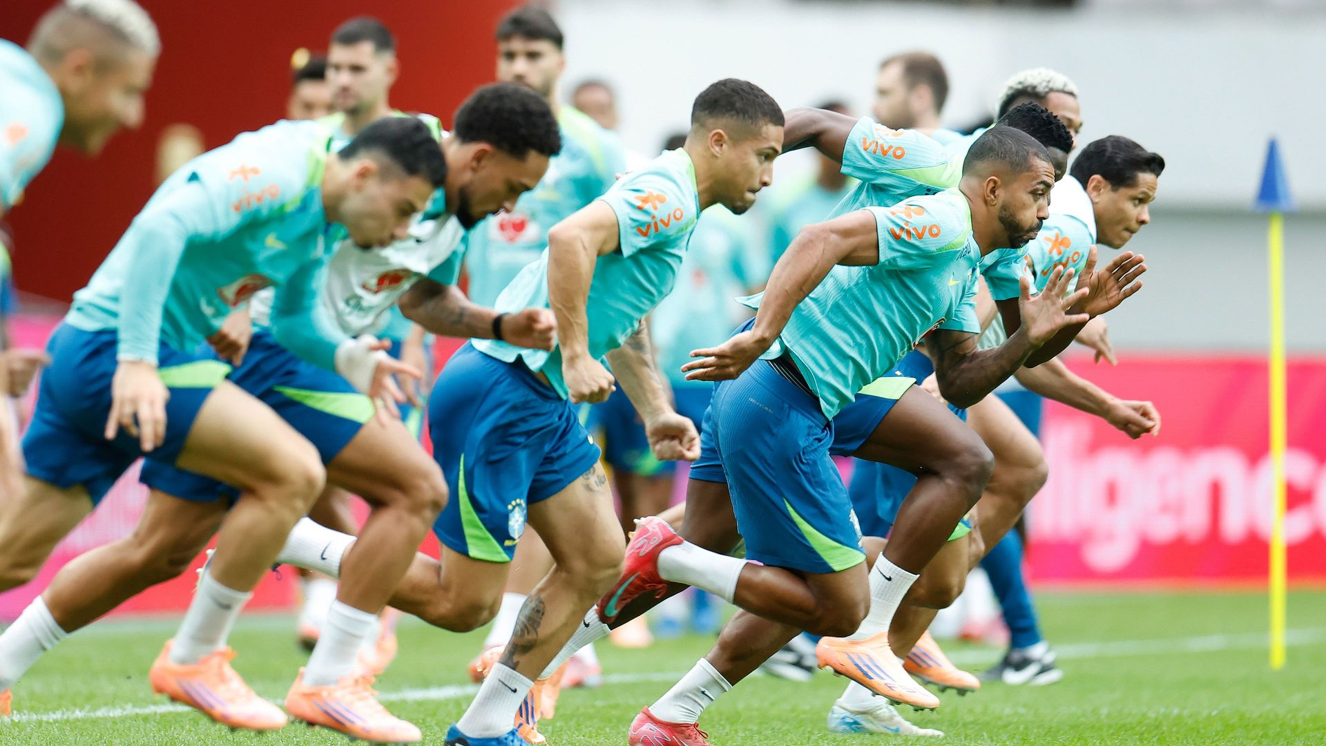 Com grupo completo, Brasil finalizou a preparação para amistoso com a Coreia do Sul | Créditos: Rafael Ribeiro / CBF