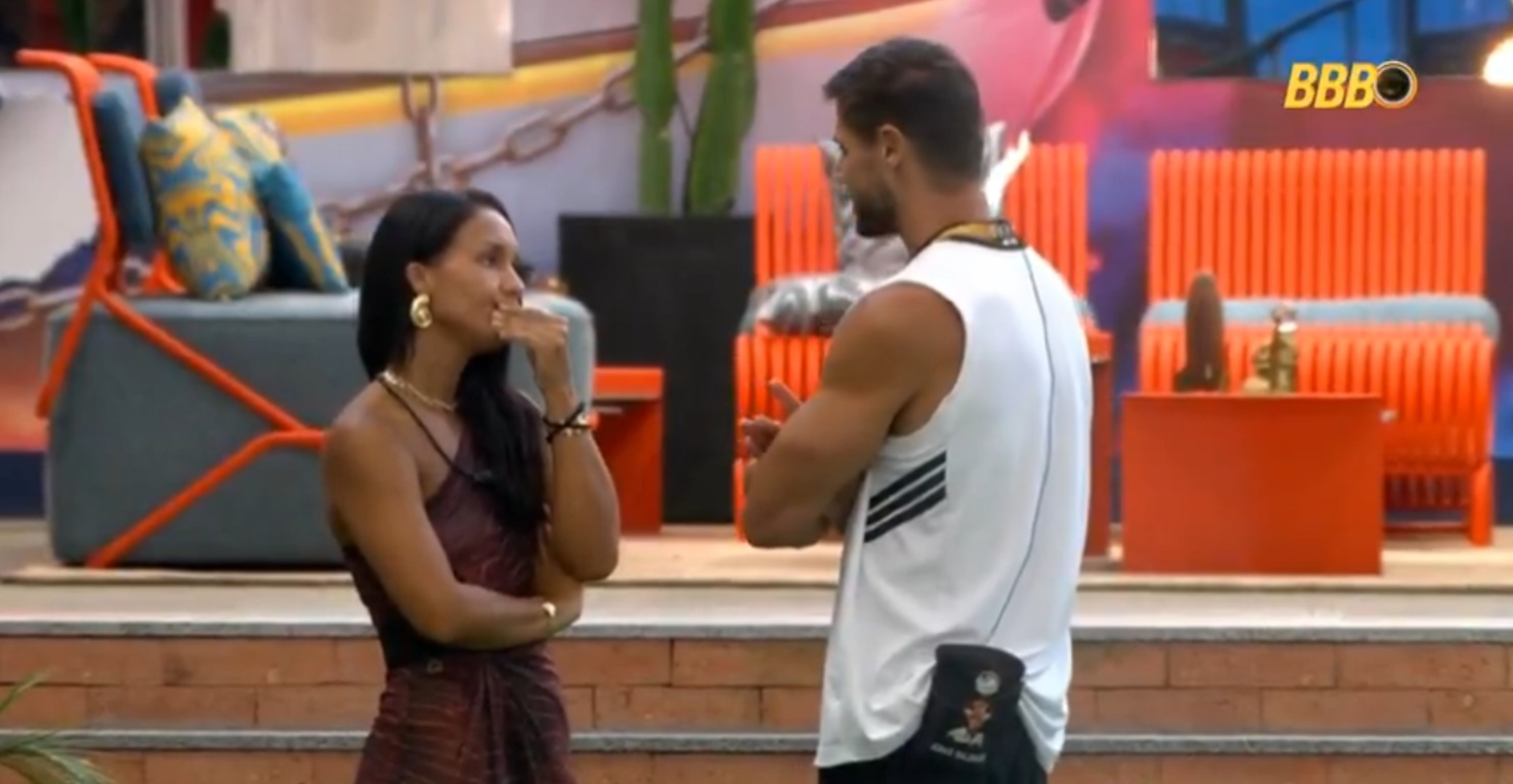 Ao final da conversa, Maxiane se emocionou. | Foto: Gshow