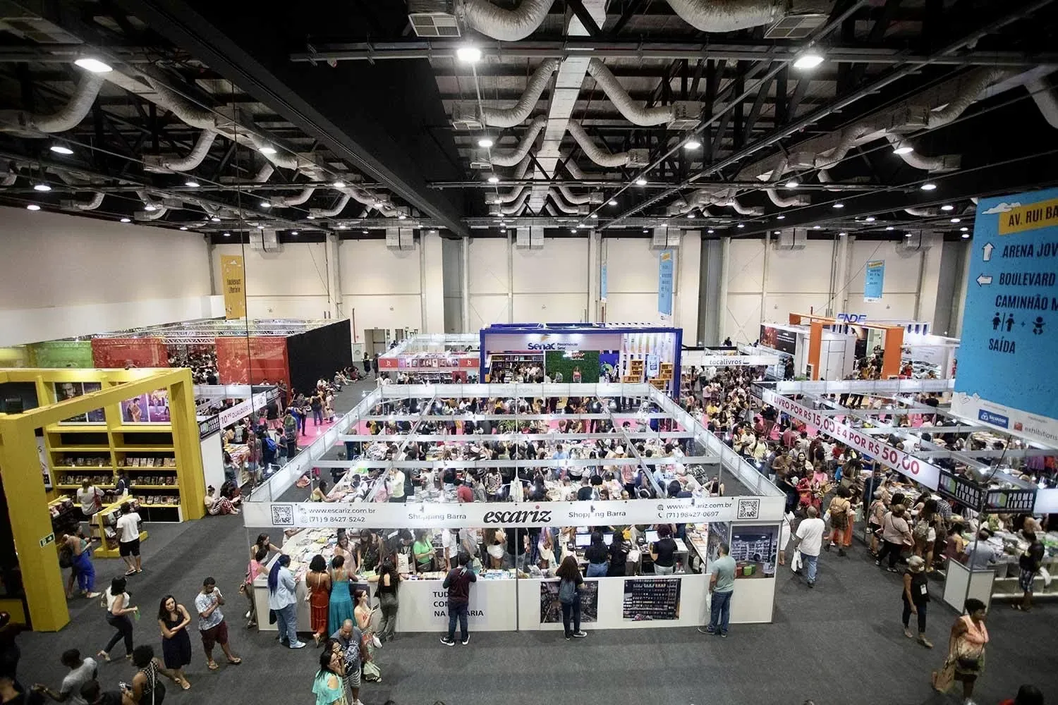 Salvador recebe, entre os dias 15 e 21 de abril, a Bienal do Livro Bahia 2026. | Foto: Divulga&ccedil;&atilde;o