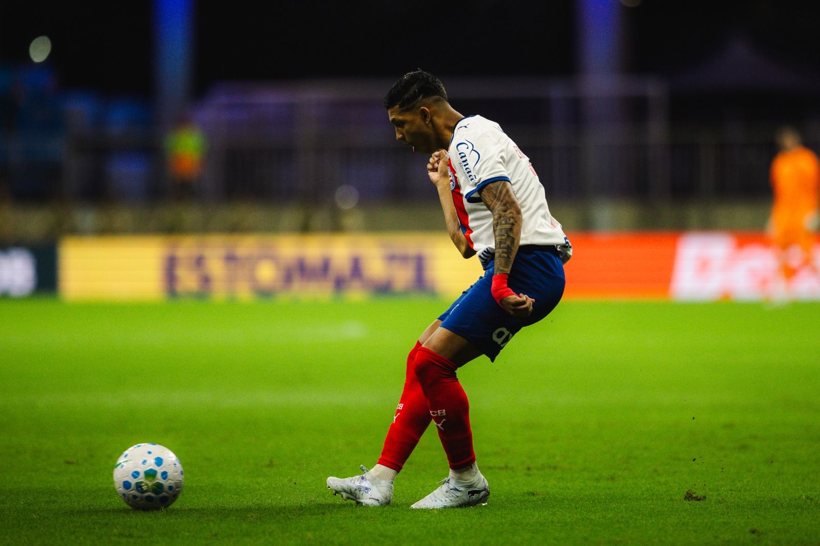 O Esporte Clube Bahia reencontrou a torcida e venceu o Athletico Paranaense por 3 a 0, na noite desta quarta-feira (1&ordm;), na Arena Fonte Nova. | Foto: Let&iacute;cia Martins/EC Bahia