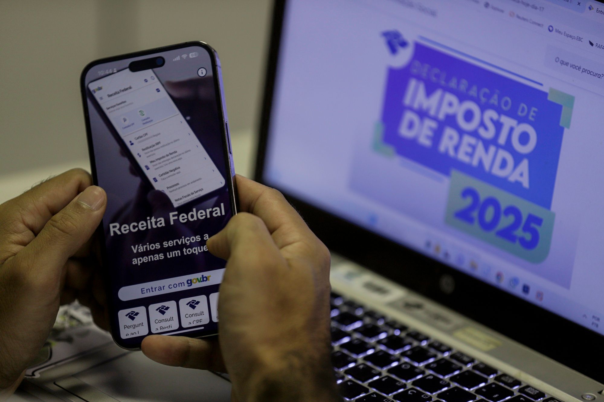 O prazo para entrega da declara&ccedil;&atilde;o do Imposto de Renda 2026 come&ccedil;a na pr&oacute;xima segunda-feira (23). | Foto: Jo&eacute;dson Alves/Ag&ecirc;ncia Brasil