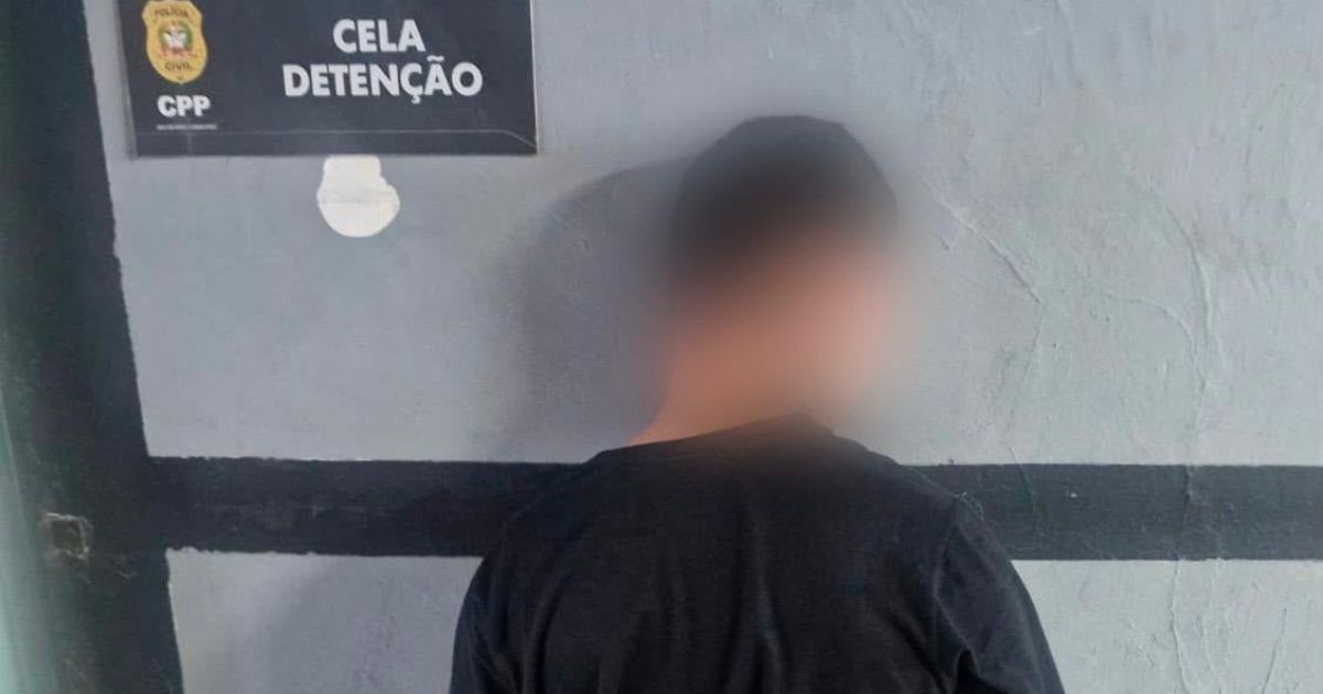 O suspeito, de 21 anos, foi localizado pela Guarda Municipal menos de um minuto ap&oacute;s os disparos. | Foto: SSP