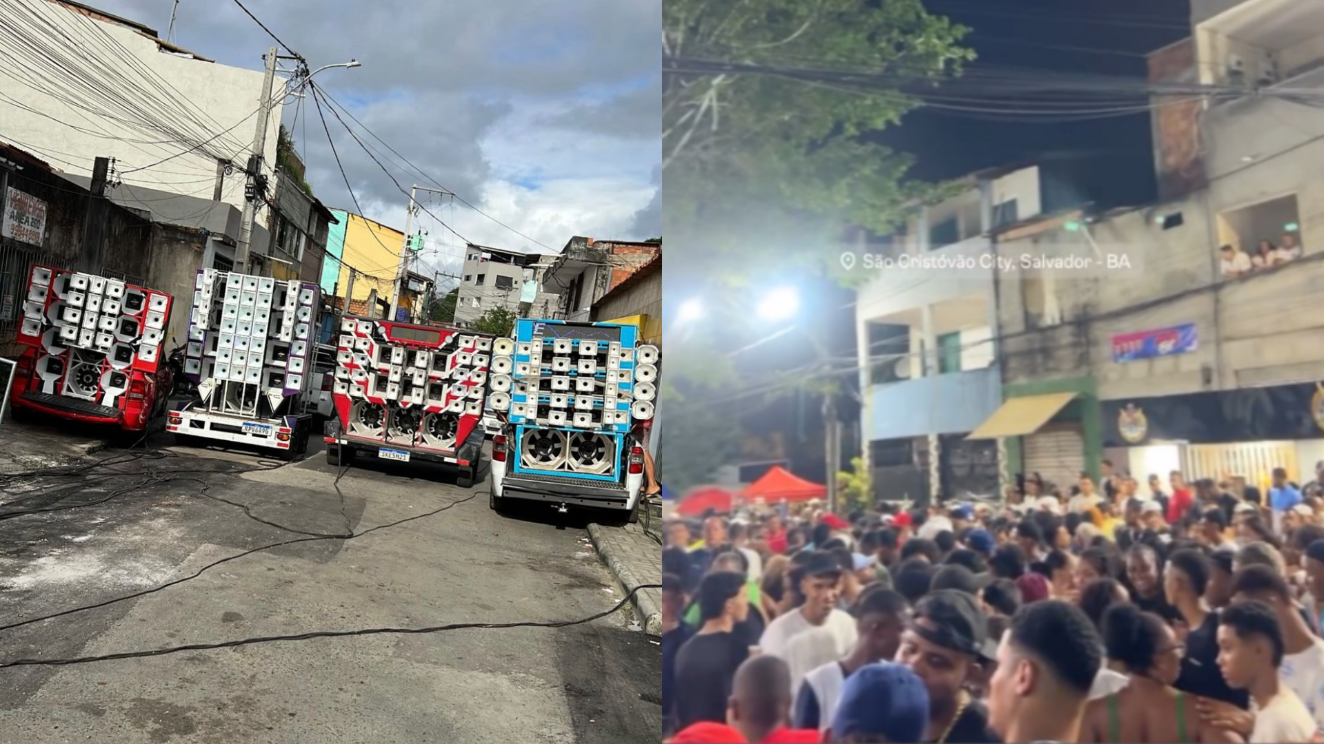 Moradores da regi&atilde;o da Beira Rio, no bairro de S&atilde;o Crist&oacute;v&atilde;o, denunciam epis&oacute;dios de inseguran&ccedil;a provocados por pared&otilde;es. | Foto: Redes Sociais