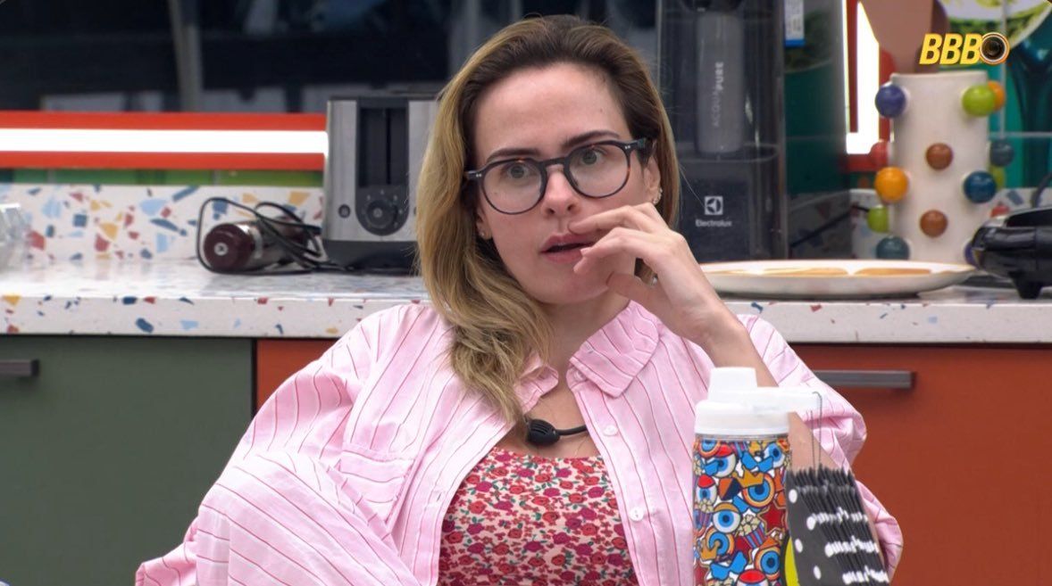 Na manh&atilde; desta quarta-feira (25), Ana Paula Renault e Jonas Sulzbach voltaram a se desentender. | Foto: Gshow