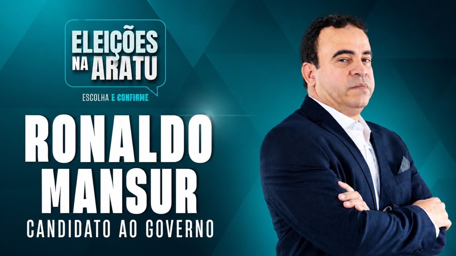 A s&eacute;rie de sabatinas promovida pela TV Aratu com os candidatos ao Governo da Bahia continua nesta quarta-feira (5), &agrave;s 13h, com a participa&ccedil;&atilde;o de Ronaldo Mansur (Psol). | Foto: Divulga&ccedil;&atilde;o/TV Aratu