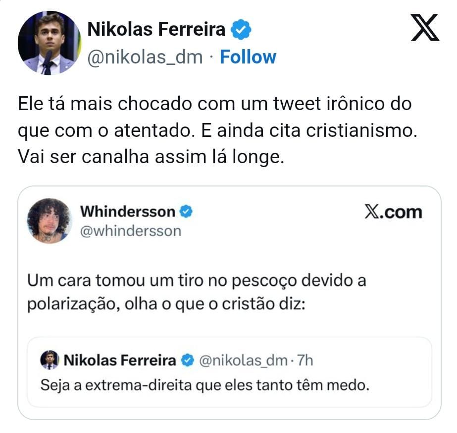 Foto: Reprodução / X