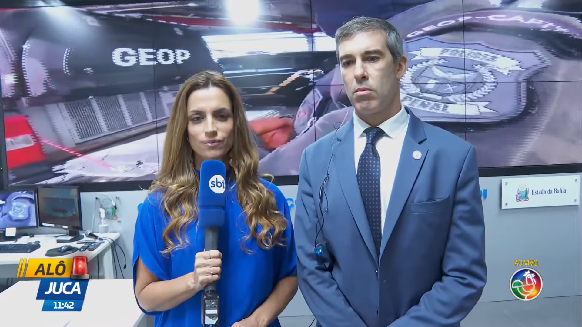 Werner detalha transfer&ecirc;ncia de cinco l&iacute;deres de fac&ccedil;&otilde;es da Bahia para pres&iacute;dios federais. | Foto: Reprodu&ccedil;&atilde;o/TV Aratu
