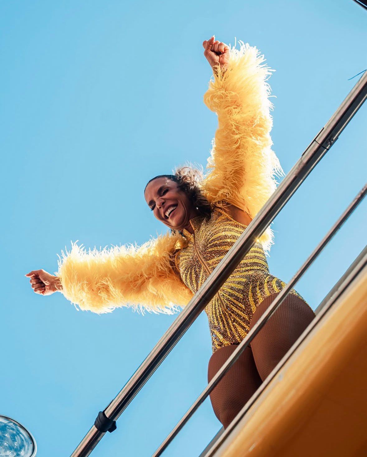 A estreia de Ivete Sangalo no pr&eacute;-Carnaval de S&atilde;o Paulo foi marcada por uma multid&atilde;o hist&oacute;rica. | Foto: Redes Sociais