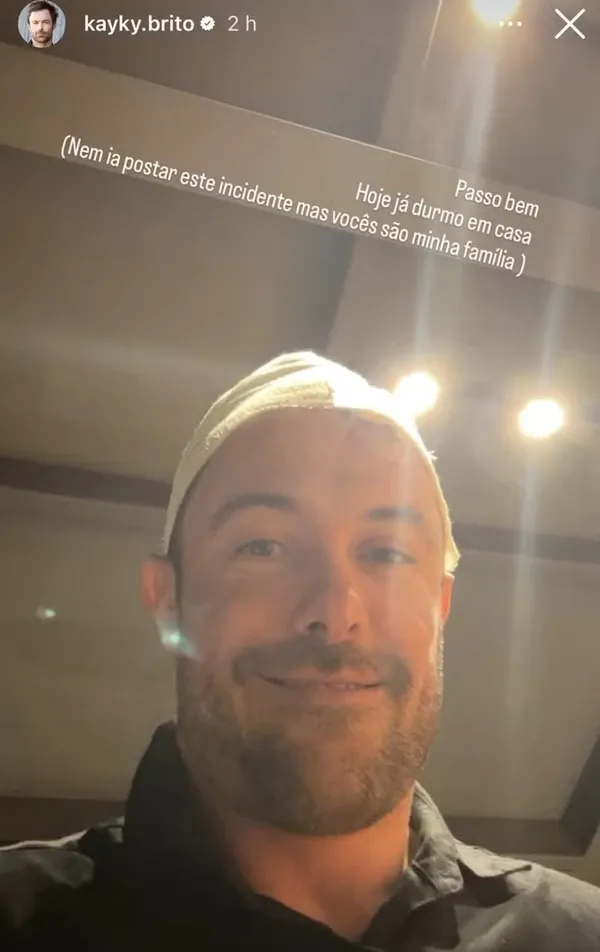 O episódio fez o público relembrar o atropelamento de 2023, quando o ator passou 27 dias internado. | Foto: Redes Sociais