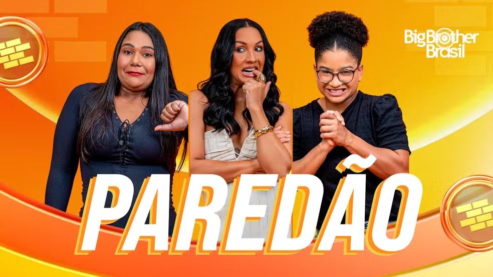 O sexto Pared&atilde;o do BBB 26&nbsp;foi formado e o p&uacute;blico decide quem deixa a casa na ter&ccedil;a-feira (24). | Foto: Gshow