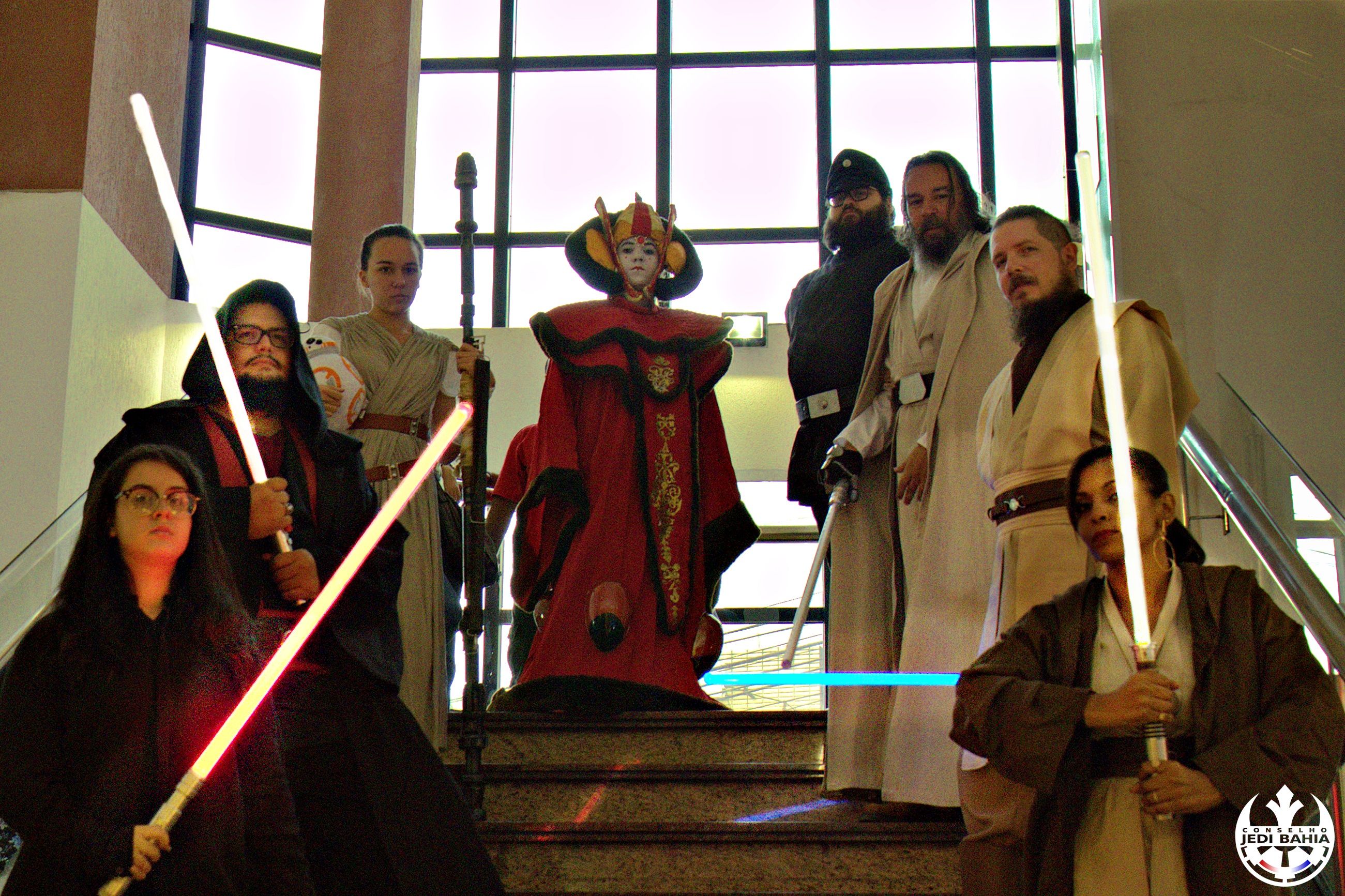 Programação de dia das crianças do planetário da UFBA com temática de Star Wars terá presença de cosplayers do Conselho Jedi da Bahia. Foto: Divulgação / CJBA