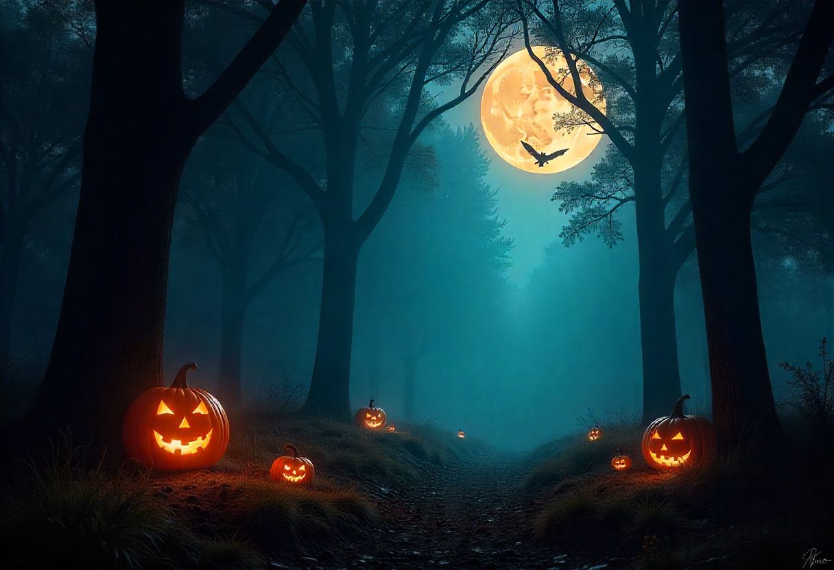 Em 31 de outubro comemora-se o Halloween. Foto: Gerada com IA para compor a matéria / Freepik