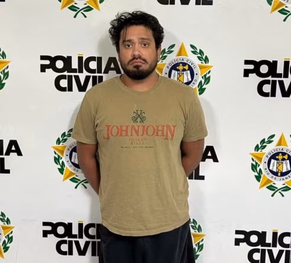 O companheiro da v&iacute;tima, Endreo Lincoln Ferreira da Cunha, foi preso sob suspeita de feminic&iacute;dio. | Foto: Divulga&ccedil;&atilde;o/SSP-RJ