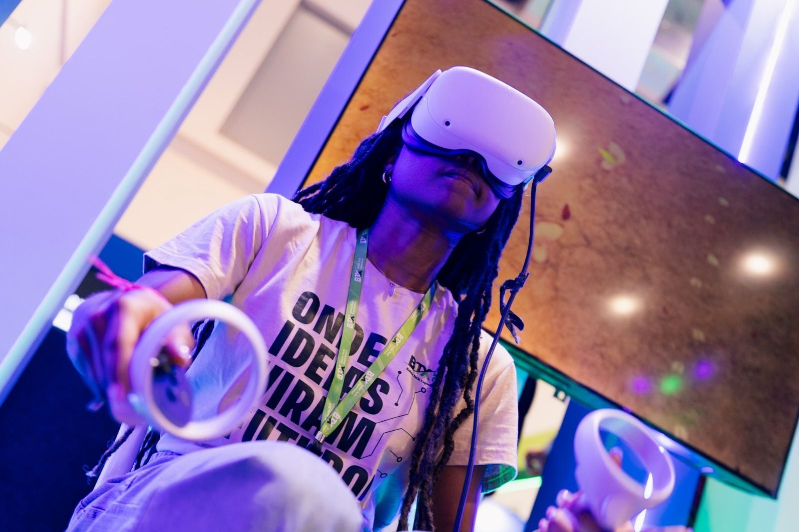 A programa&ccedil;&atilde;o inclui jogos desenvolvidos por mulheres, experi&ecirc;ncias com protagonistas femininas e oficinas gratuitas. | Foto: Divulga&ccedil;&atilde;o/Gamep&oacute;litan