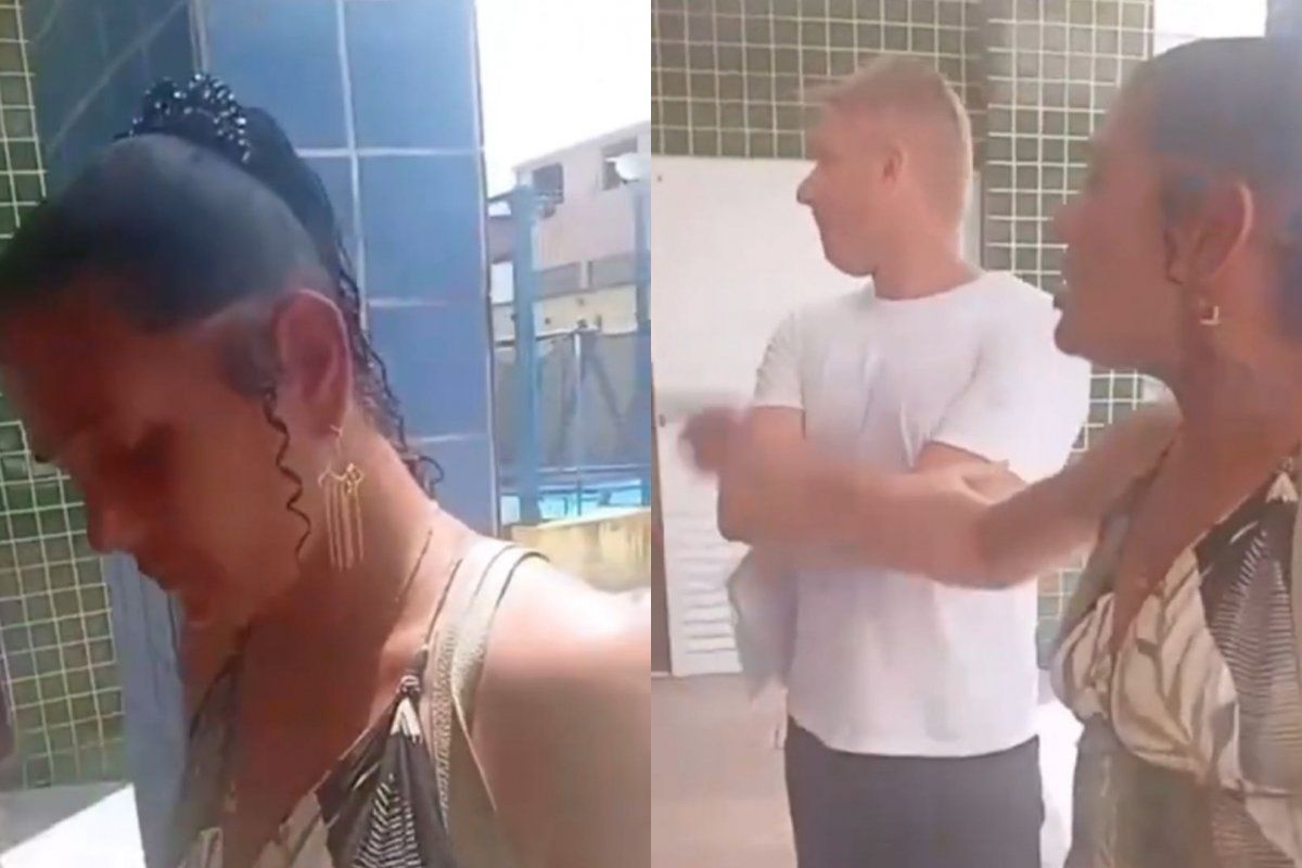 Mãe é barrada da formatura da filha na Escola Municipal Elysio Athayde. Foto: Reprodução