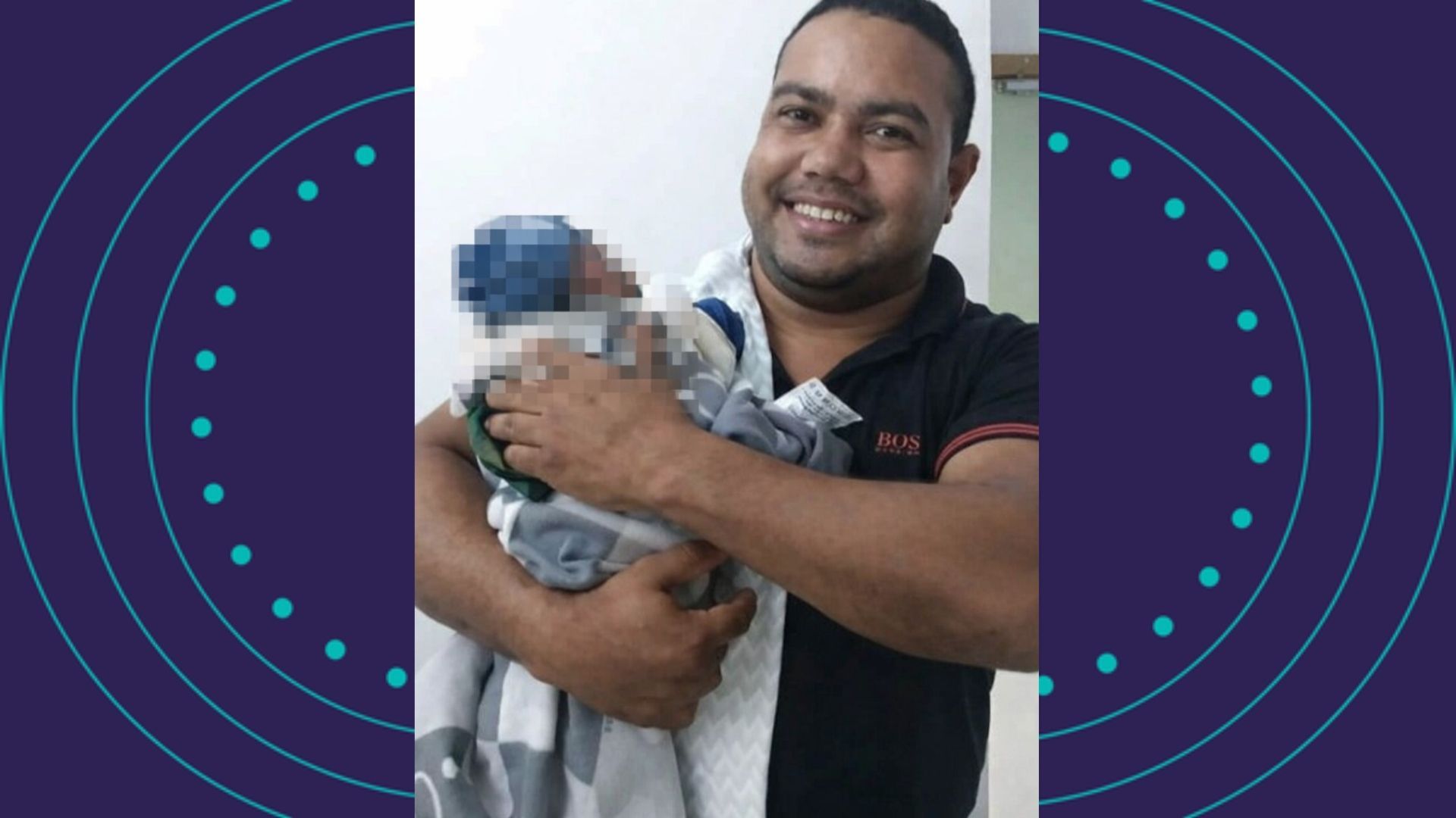 Natural de Senhor do Bonfim, Glauber Rosa Santos tinha 42 anos e era lotado no 30&ordm; Batalh&atilde;o da Pol&iacute;cia Militar. | Foto: Arquivo Pessoal