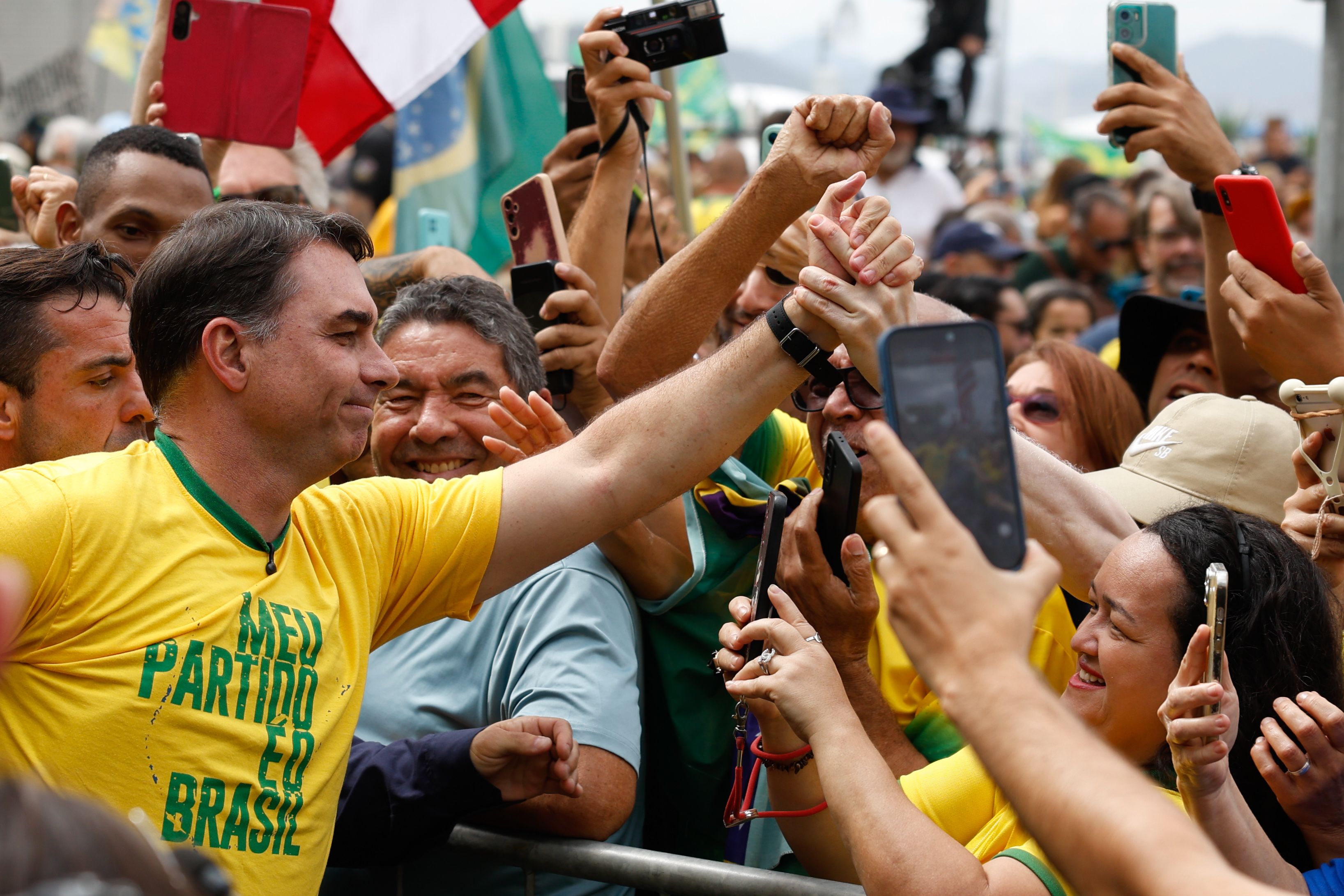 Fl&aacute;vio Nantes Bolsonaro, filho do ex-presidente Jair Bolsonaro, nasceu em Resende, no Rio de Janeiro. | Foto: Ag&ecirc;ncia Brasil