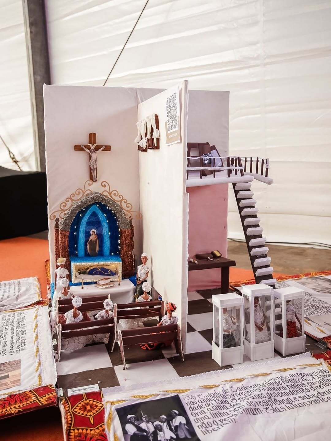 Projetos artístico apresentado no Encontro Estudantil da Rede Estadual da Educação. Foto: Reprodução / Instagram @educacaobahia