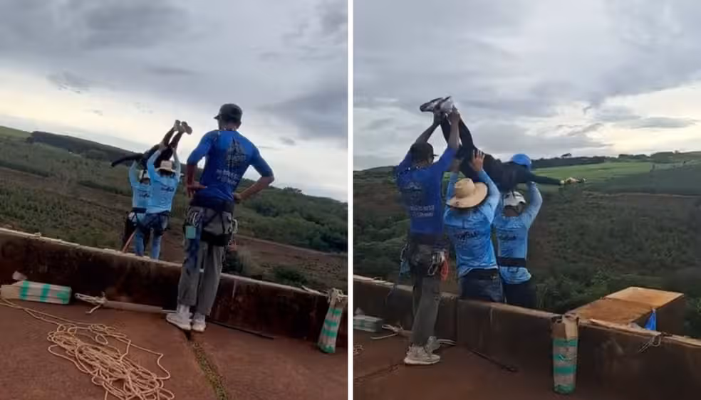 Uma jovem de 21 anos morreu na manh&atilde; deste s&aacute;bado (13) durante uma pr&aacute;tica de rope jump. | Foto: Redes Sociais