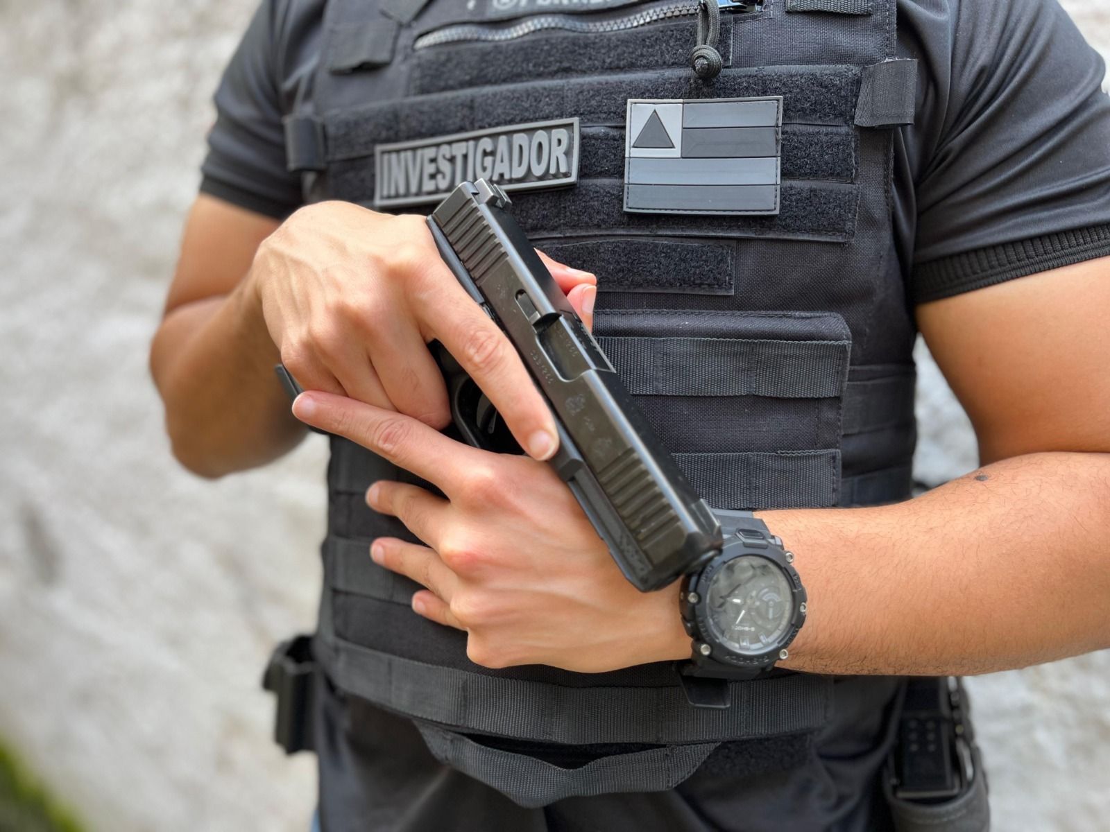 Contra ele havia dois mandados de pris&atilde;o em aberto, expedidos pelos estados do Tocantins e do Maranh&atilde;o. | Foto SSP-BA