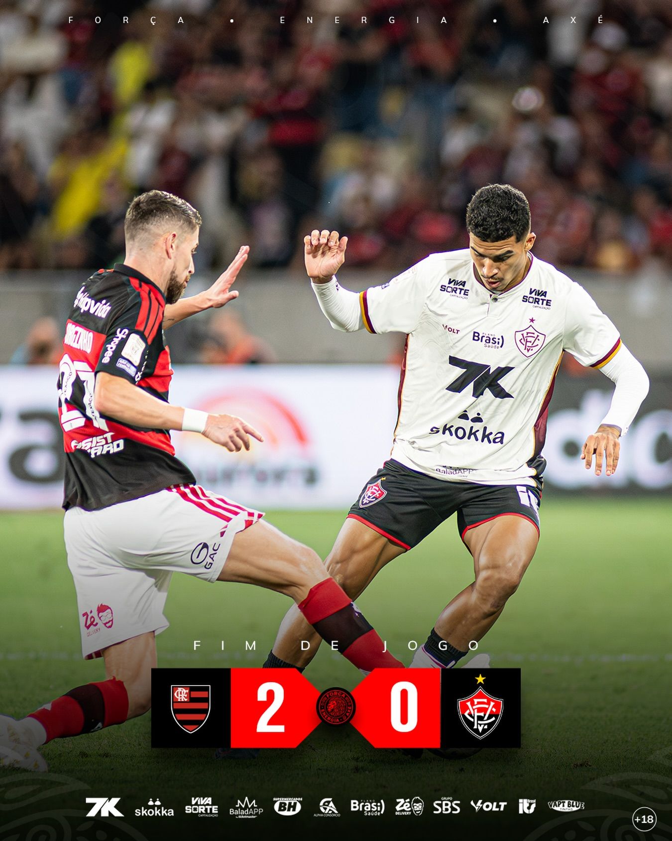Com a derrota, o Vit&oacute;ria permanece na 13&ordf; posi&ccedil;&atilde;o do Campeonato Brasileiro, com 26 pontos em 22 partidas. | Foto: Redes Sociais/EC Vit&oacute;ria