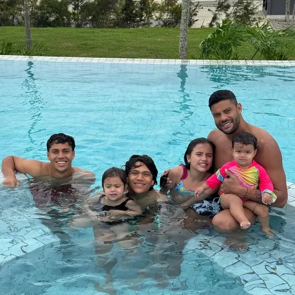 Hulk &eacute; pai de cinco filhos. | Foto: Redes Sociais
