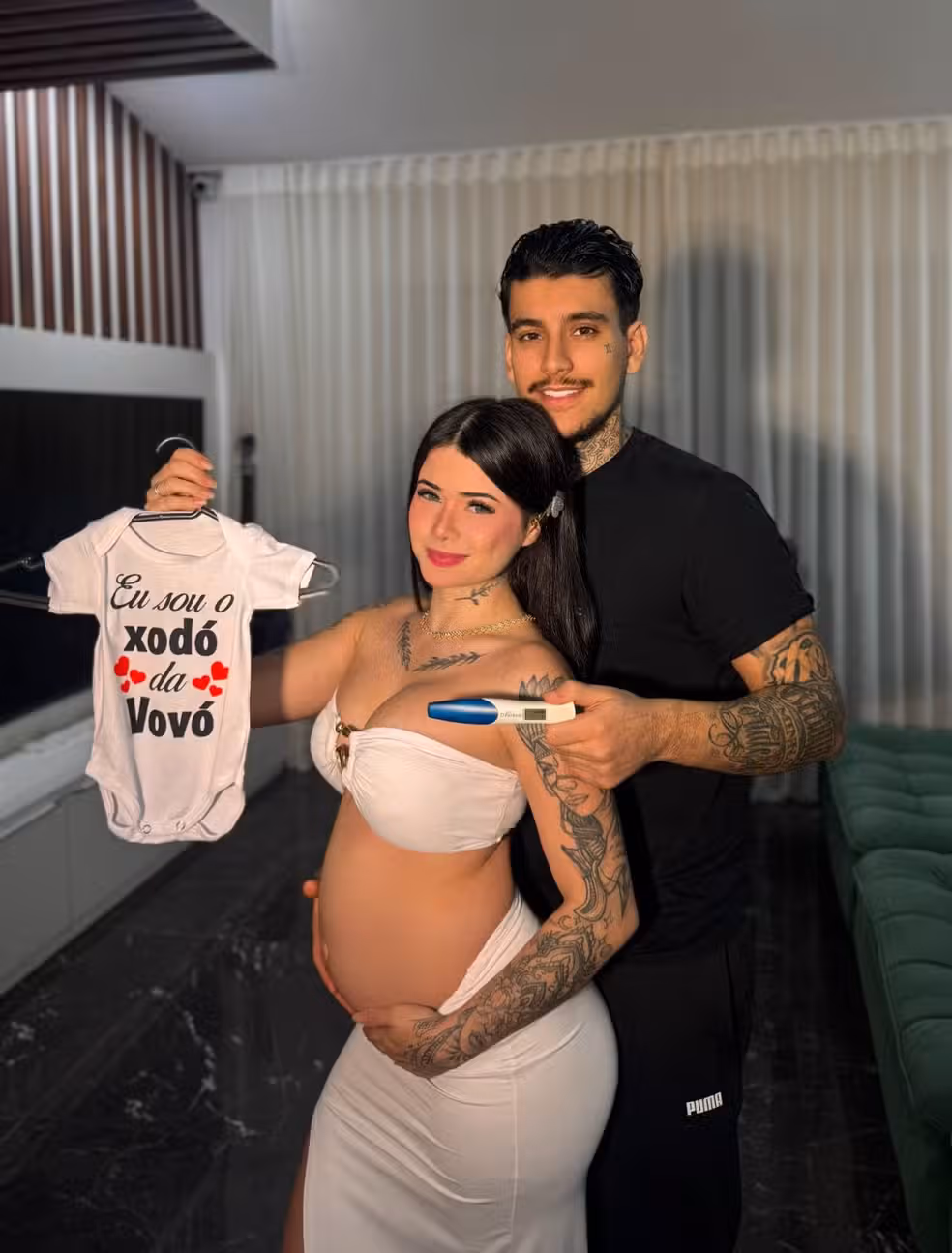 Andressa Urach anunciou, nesta segunda-feira (10), que ser&aacute; av&oacute; pela primeira vez, aos 38 anos. | Foto: Redes Sociais