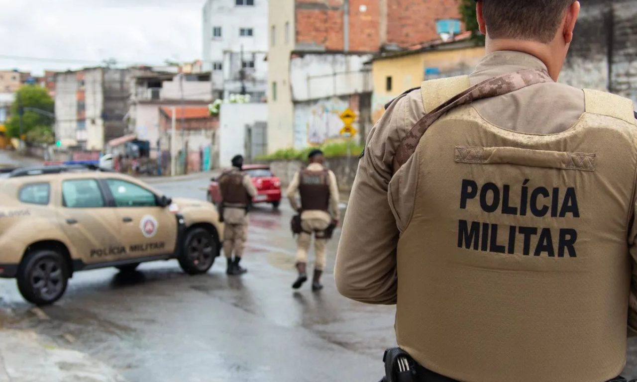 Confronto no Nordeste de Amaralina. Foto: PMBA