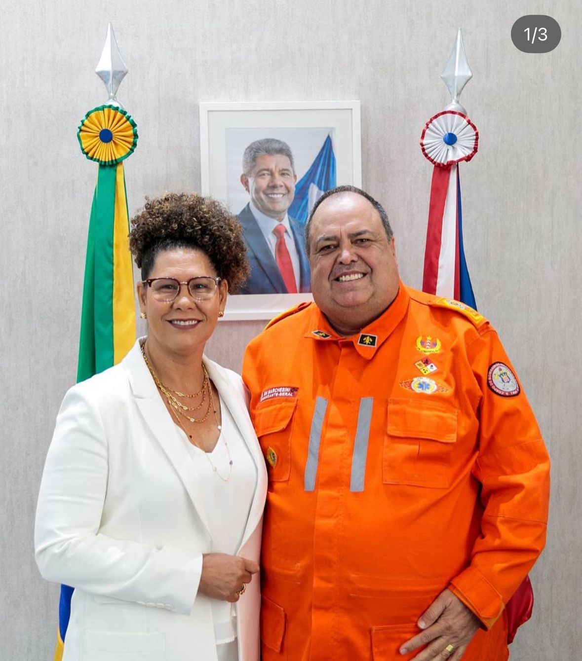 A aposentadoria de Marchesini foi oficializada em 11 de abril, por meio de portaria publicada pelo Governo do Estado. | Foto: Redes Sociais