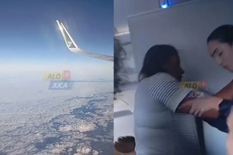 Uma mulher entrou em trabalho de parto durante um voo da Azul que seguia de Salvador para Belo Horizonte. | Foto: Alô Juca