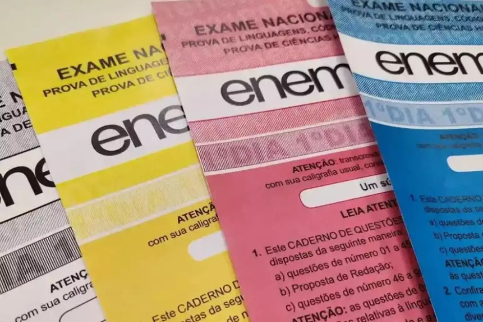 Provas do Enem 2025 serão aplicadas nos dias 9 e 16 de novembro. Foto: Divulgação