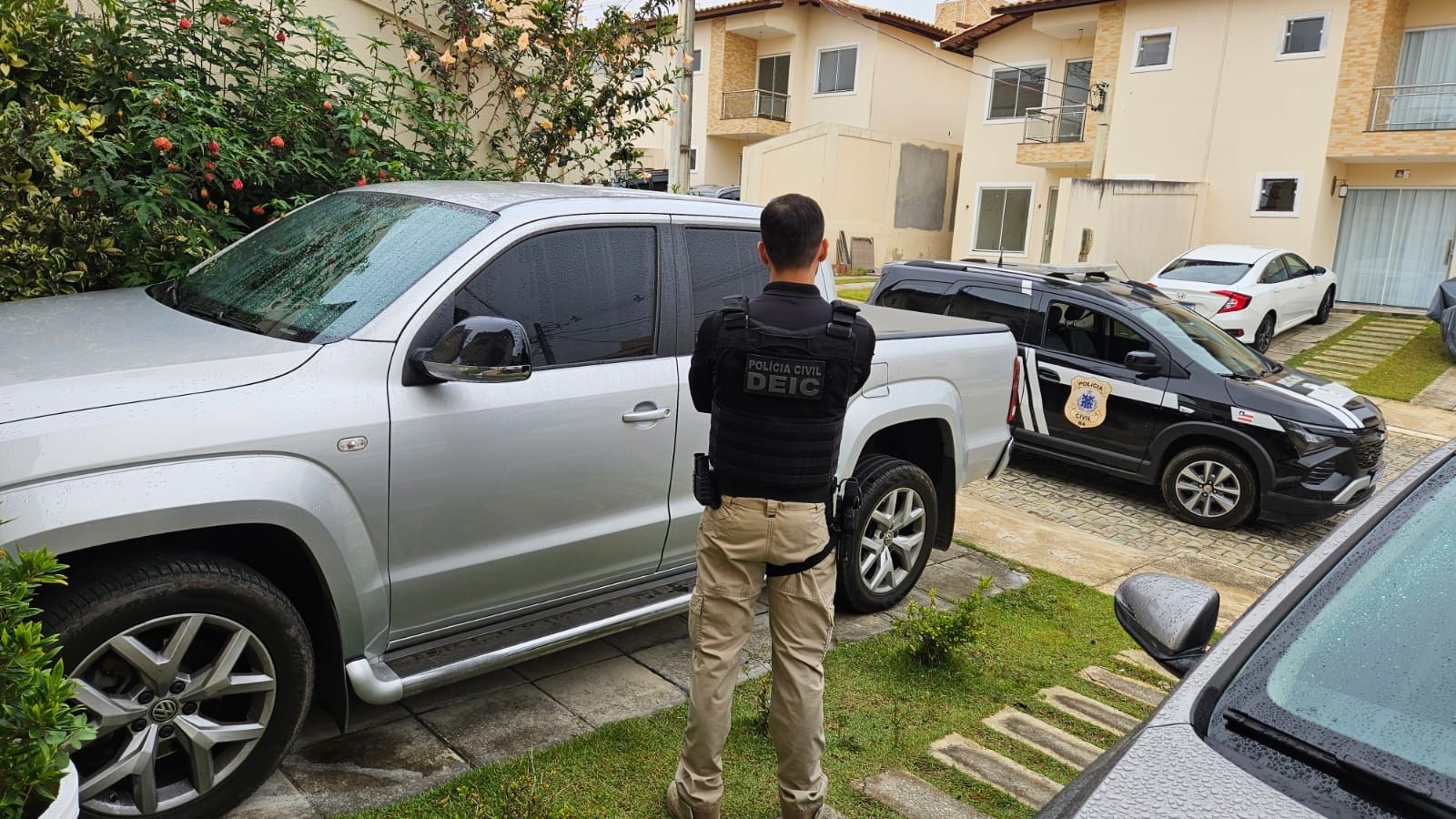 Um homem de 45 anos foi autuado em flagrante por posse irregular de muni&ccedil;&atilde;o de uso permitido. | Foto: Pol&iacute;cia Civil/Divulga&ccedil;&atilde;o