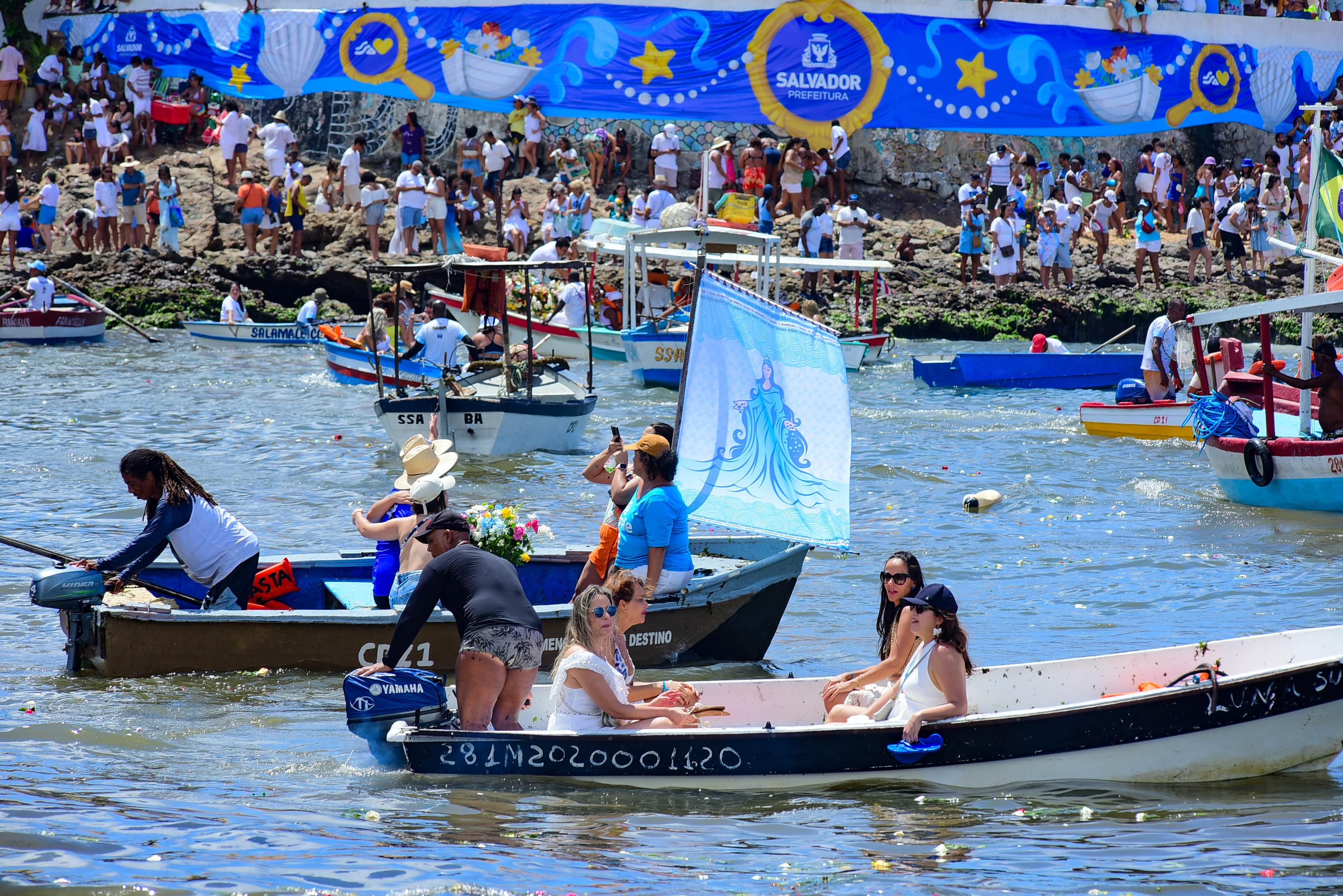 O nome Yemanj&aacute;, tamb&eacute;m grafado como Iemanj&aacute;, tem origem no idioma iorub&aacute;. | Foto: Jefferson Peixoto/Secom