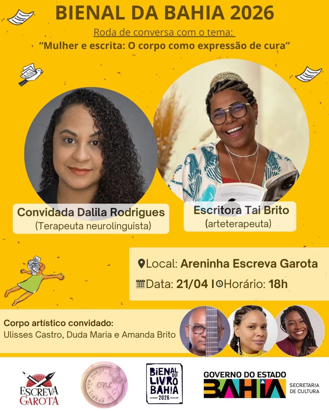 A participa&ccedil;&atilde;o na Bienal marca um momento importante na trajet&oacute;ria da escritora. | Foto: Redes Sociais