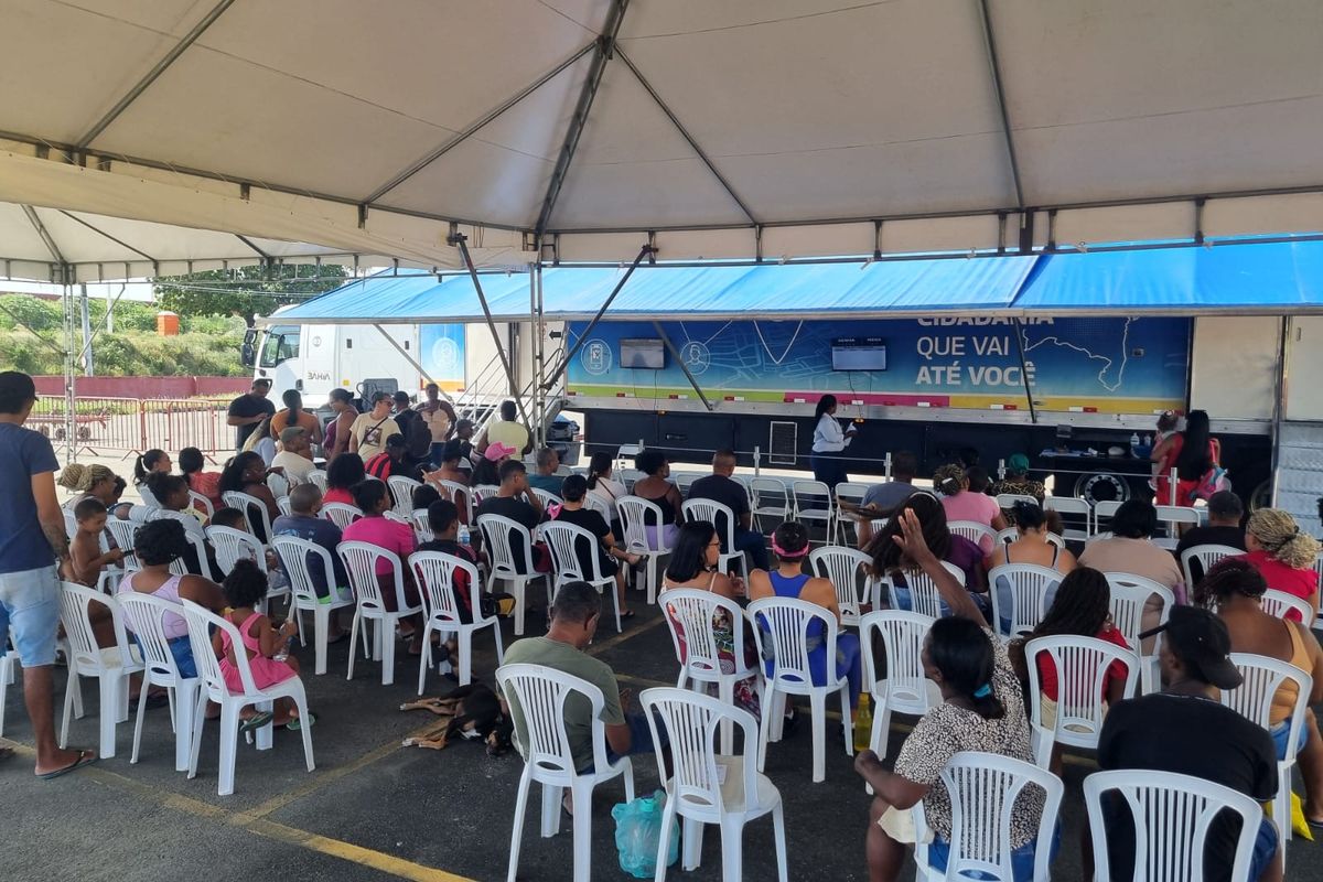 SAC M&oacute;vel permanece em Salvador em janeiro de 2026. Foto: Ascom EC Vit&oacute;ria