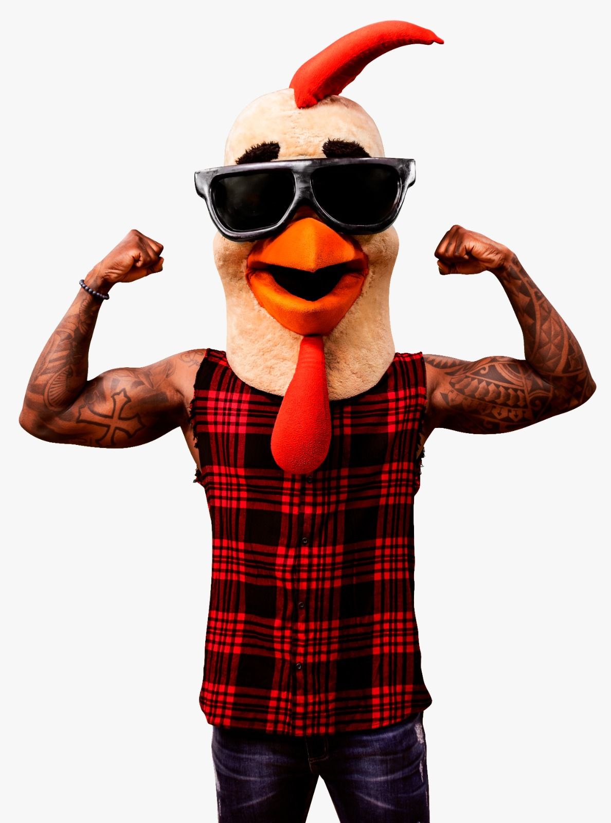 A TV Aratu adotou o galo como mascote por causa de sua programa&ccedil;&atilde;o jornal&iacute;stica matinal. | Foto: TV Aratu/Divulga&ccedil;&atilde;o