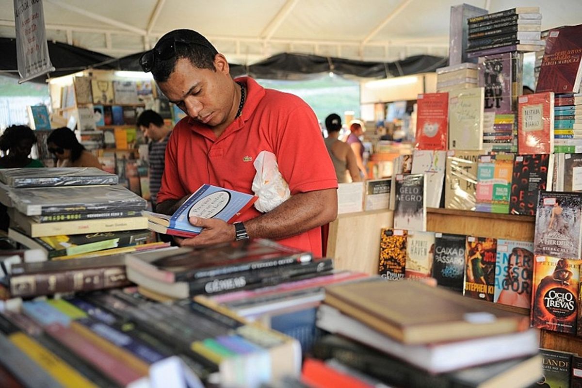 Dia do Leitor é celebrado no dia 7 de janeiro. Foto: Fernando Frazão / Agência Brasil