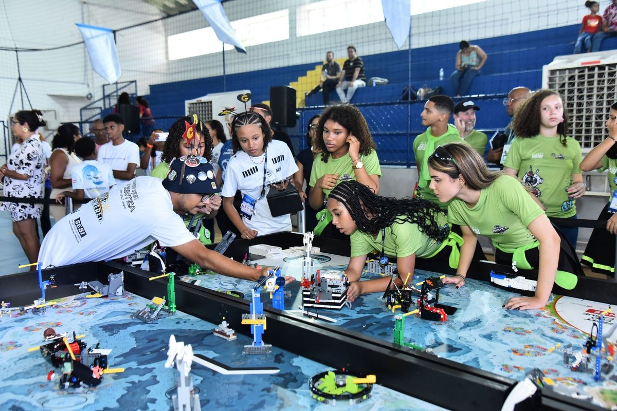 Salvador recebe dois torneios de robótica voltados para estudantes da educação básica. Foto: Divulgação / II Festival SESI de Ciência, Tecnologia e Inovação