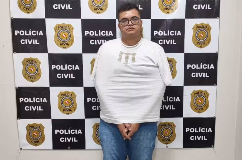 O suspeito &eacute; sobrinho da advogada Cl&aacute;udia F&eacute;lix, morta em julho deste ano, e &eacute; investigado por suspeita de envolvimento em golpes praticados. | Foto: Pol&iacute;cia Civil/Par&aacute;