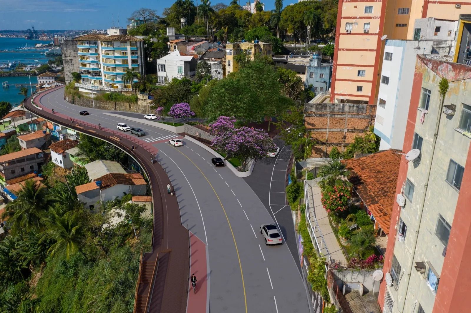 Projeto sobre Jaguaribe inclui proibições para abrir espaço para requalificação da Av. Contorno | Foto: Fundação Mário Leal Ferreira 