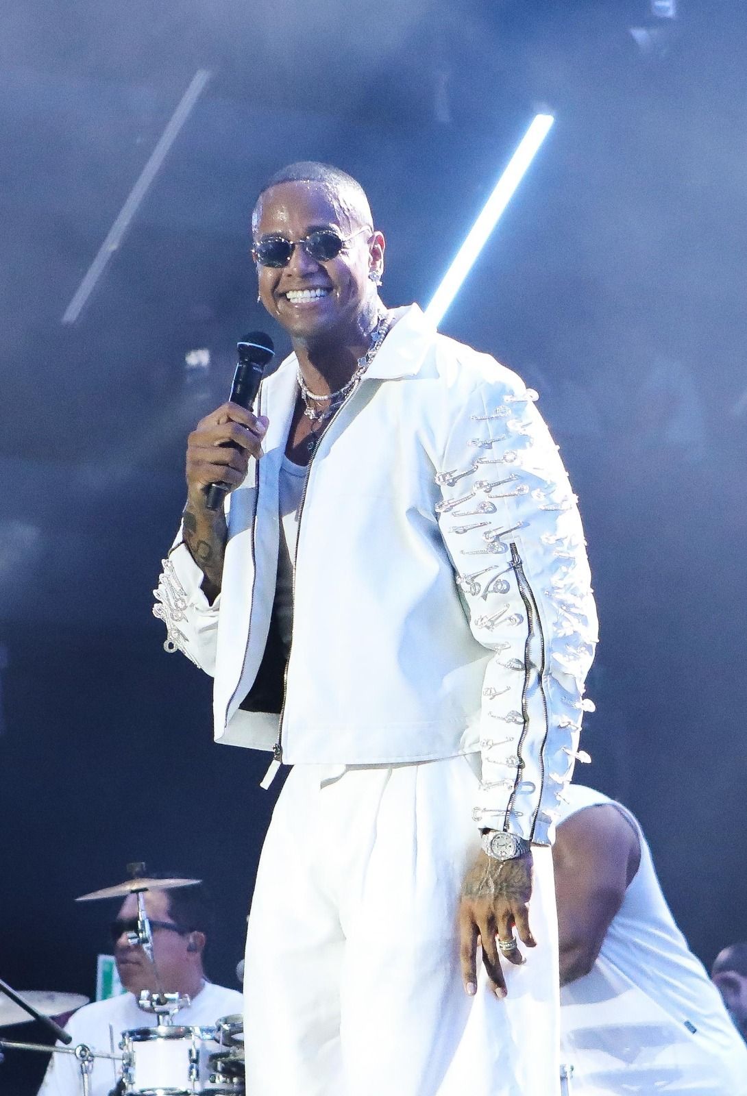 Léo Santana afirmou que o projeto celebra sua trajetória pessoal e profissional. | Foto: Lucas Moura/Secom PMS