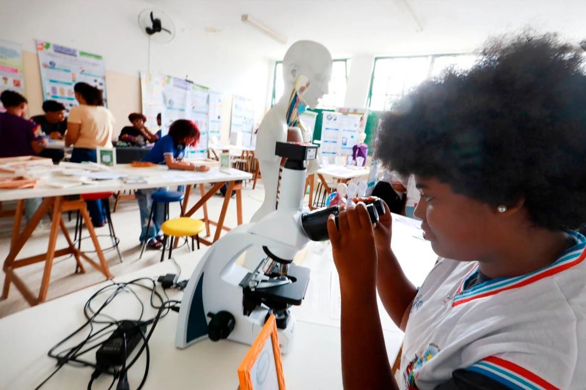 Programa Ciência nas Escolas. Foto: Joá Souza / GOVBA