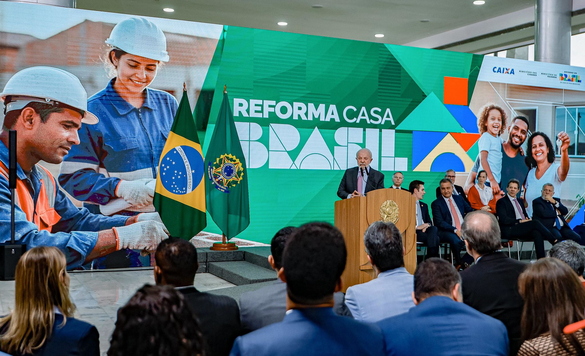 Reforma Casa Brasil foi lançado pelo presidente Lula | Foto: Ricardo Stuckert / PR