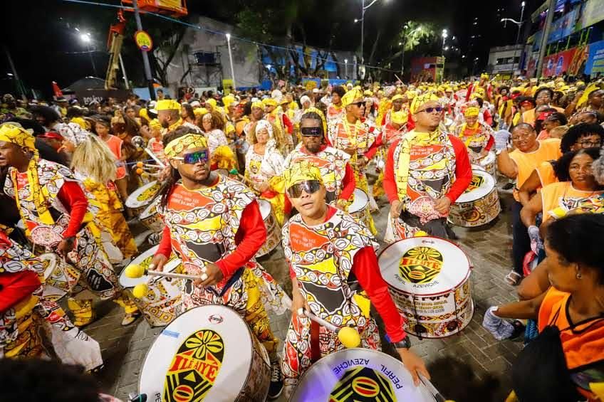Il&ecirc; Aiy&ecirc; desfila no Campo Grande | Foto: Alfredo Filho/Secom