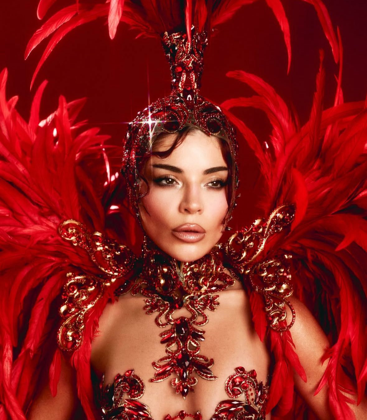 Apesar de ainda faltarem meses para o desfile, Gkay já iniciou uma rotina de treinos e aulas de samba. | Foto: Redes Sociais/Salgueiro/Gkay