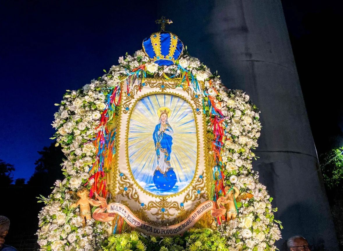 Na próxima segunda-feira, 8 de dezembro, é celebrado o Dia de Nossa Senhora da Conceição. | Foto: Santuário Arquidiocesano de N. Senhora da Conceição do Morro