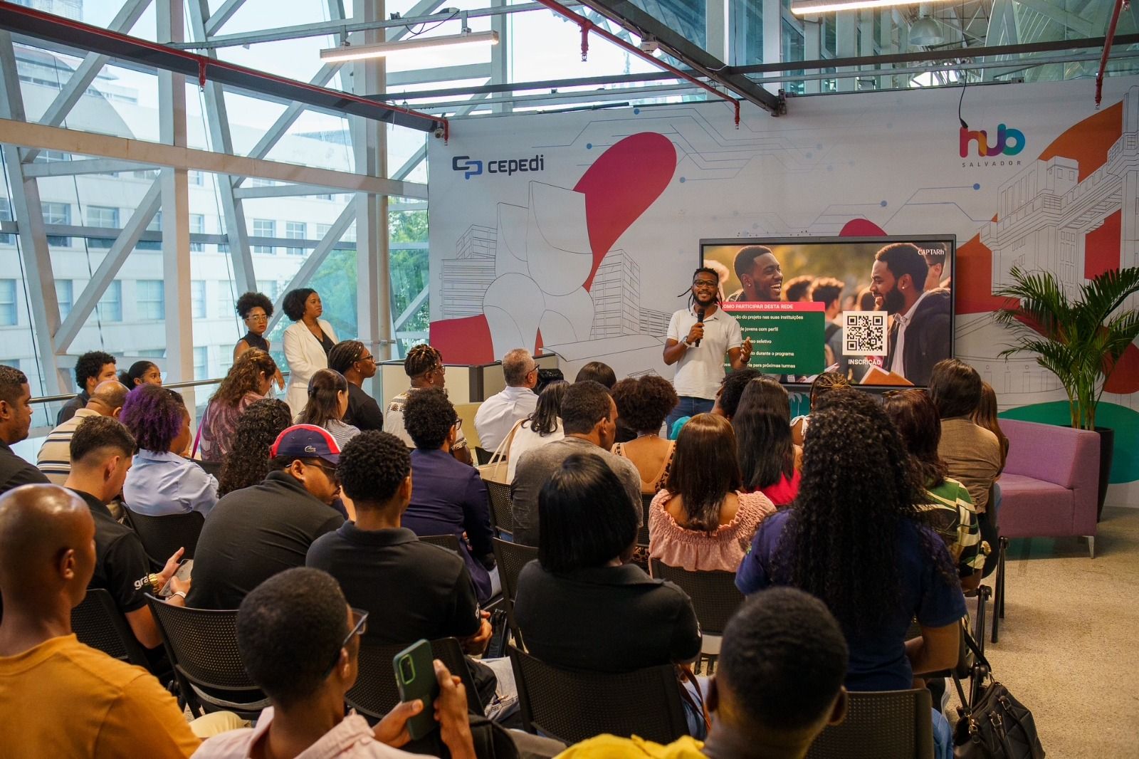A startup CAPTARh, sediada no Hub Salvador abriu inscrições para jovens de comunidades periféricas. | Foto: Divulgação