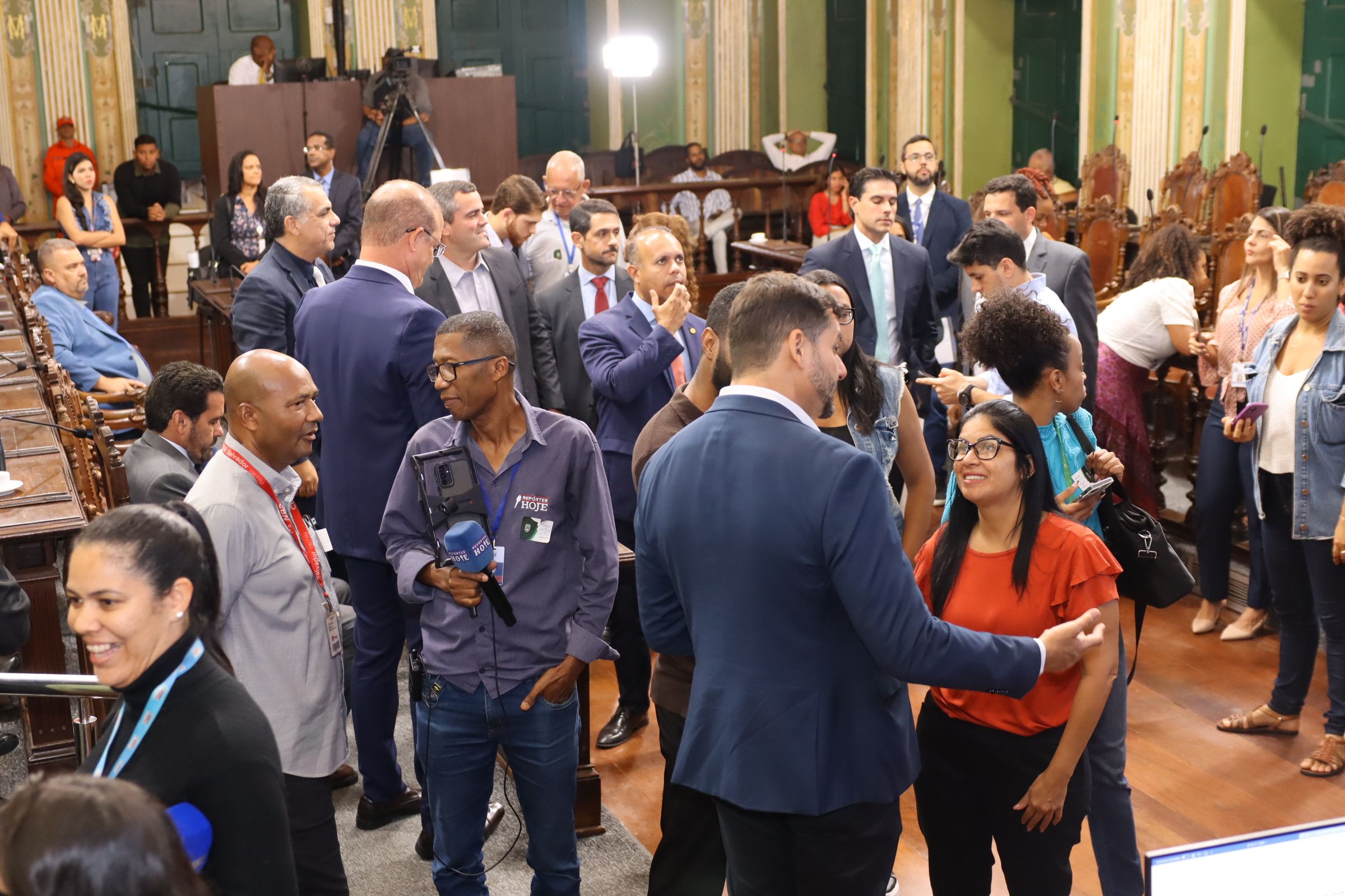 Câmara aprovou projeto sobre leitura de Bíblia nas escolas | Foto: Antonio Queirós/CMS