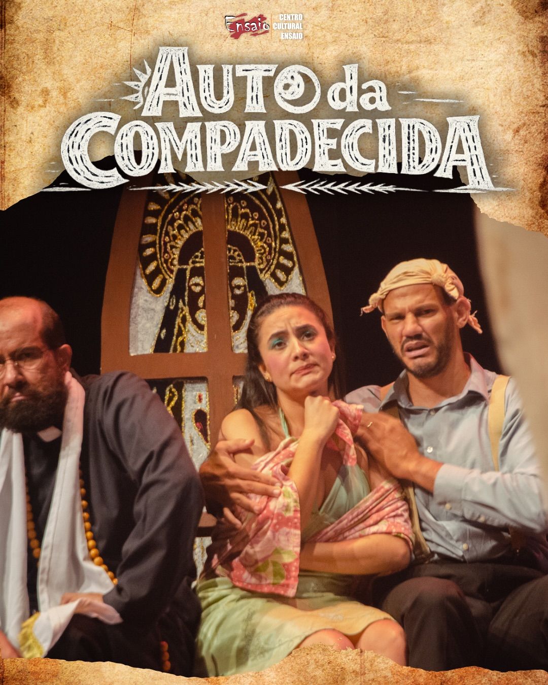 Com direção e encenação de Fábio Tavares, a montagem aposta em uma abordagem contemporânea da obra. | Foto: Divulgação